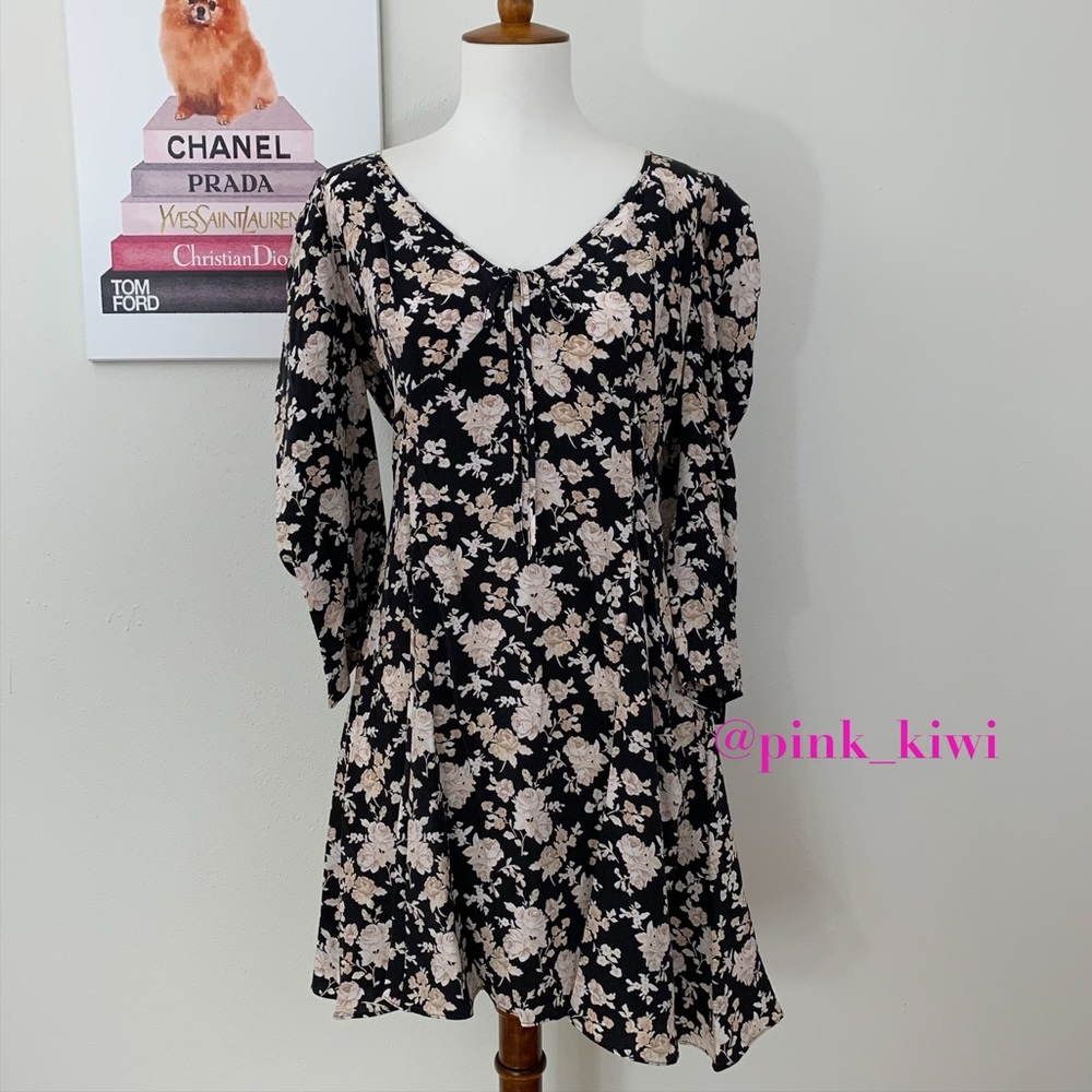 LoveShackFancy Juree Silk Mini Dress